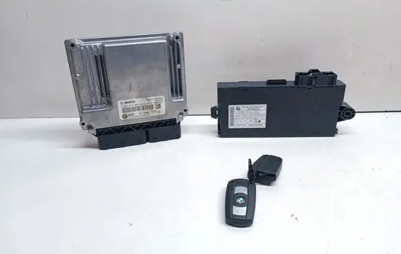 Engine ECU kit and lock set