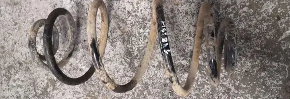 Opel Astra G Rear coil spring