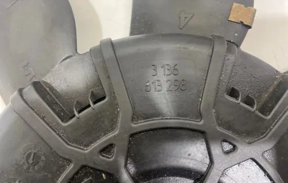BMW 5 E60 E61 Fan impeller 3136 613298