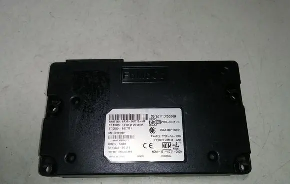 Ford Mustang VI Bluetooth control unit module FR3T14D212MA