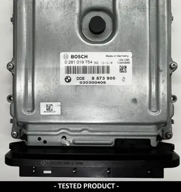 BMW 5 F10 F11 Engine control unit/module ECU 8573900 DDE8573900 0281019754