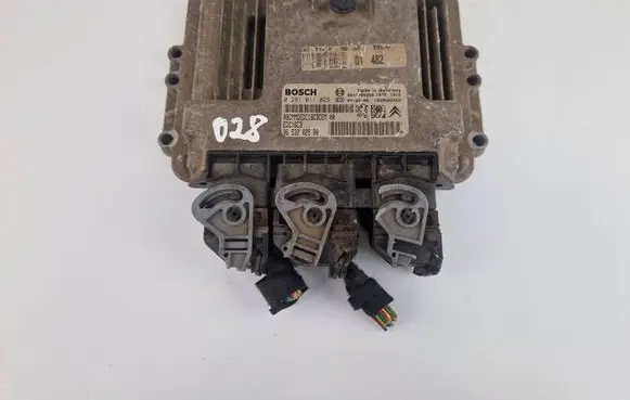 Peugeot 206 Engine control unit/module 9653202580 0281011089