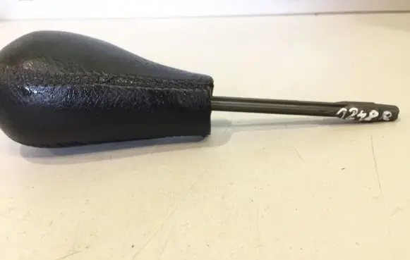 BMW 3 E46 Gear lever shifter trim leather/knob