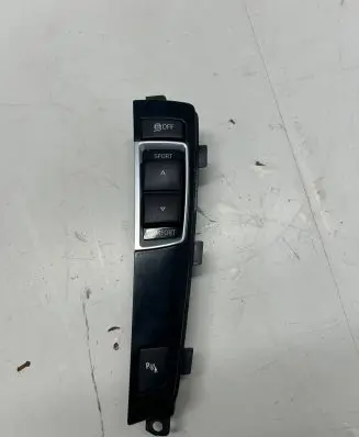 BMW 7 F01 F02 F03 F04 Suspension ride height/mode switch 9201489