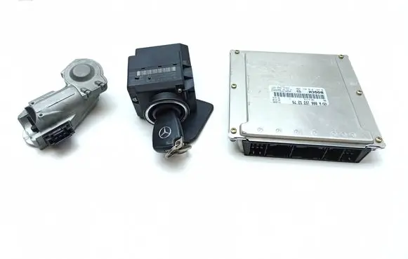 Mercedes-Benz C W203 Engine ECU kit and lock set A0001535279 A2034620030 2035450508
