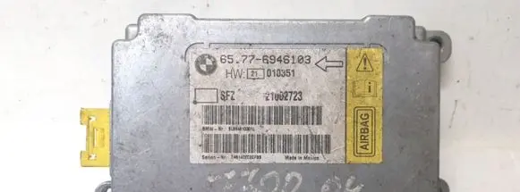 BMW 7 E65 E66 Airbag control unit/module 65.77-6946103
