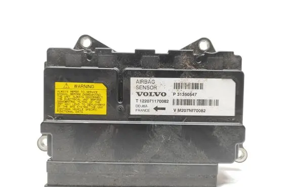 Volvo V40 Airbag control unit/module 31350547 122071170082 M207N170082