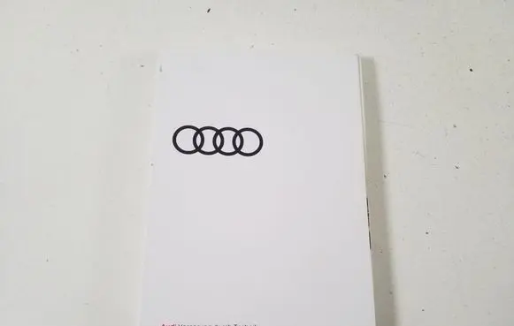 Audi A4 S4 B9 Owners service history hand book 