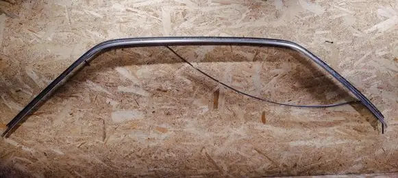 Mercedes-Benz 380 560SEC C126 Roof trim bar molding cover 