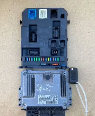 Citroen C3 Engine control unit/module 0281015849 9666952280