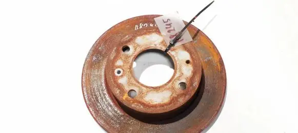Smart ForFour I Rear brake disc neventiliuojamas