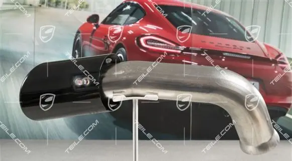 Porsche Cayenne (92A) Exhaust gas pipe 95811125162