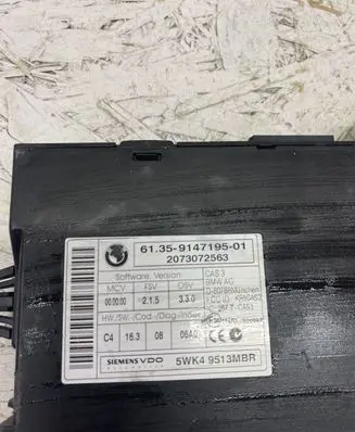 BMW 3 E92 E93 CAS control unit/module 6135922623801