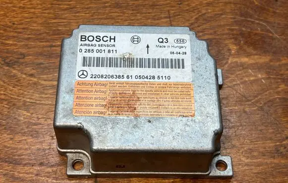Mercedes-Benz S W220 Airbag control unit/module 0285001811 2208206385 0504285110