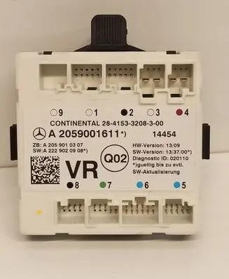Mercedes-Benz C W205 Door control unit/module A2059001611