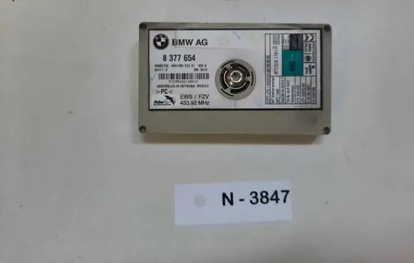 BMW X5 E53 Antenna control unit 8377654