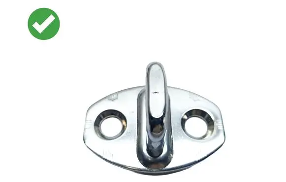 Volkswagen Eos Front door lock loop/hook striker 6H0837033