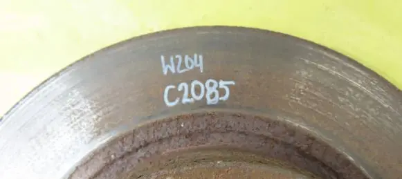 Mercedes-Benz C W204 Rear brake disc A2044231512