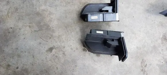 BMW X5 E70 Parcel shelf load cover mount bracket 
