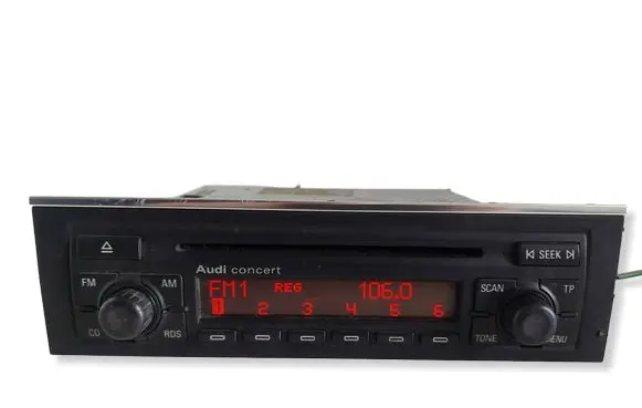 Audi A4 S4 B6 8E 8H Radio/CD/DVD/GPS head unit 8E0035186 CONCERT