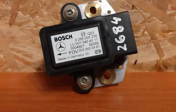 Mercedes-Benz S W220 ESP acceleration yaw rate sensor 0265005230 0015404517