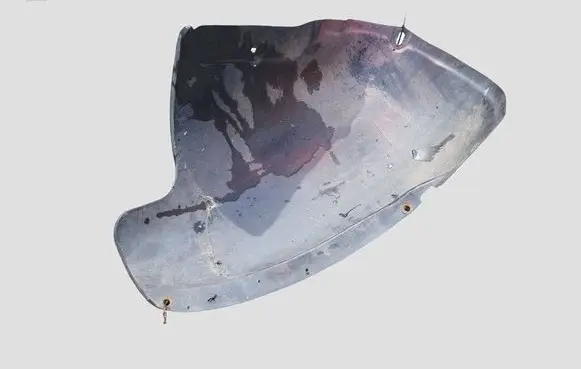 Opel Astra H Rear arch fender liner splash guards 13107660