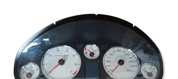 Peugeot 407 Speedometer (instrument cluster) 9658138480