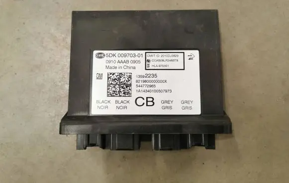 Chevrolet Corvette C7 Other control units/modules 13592235