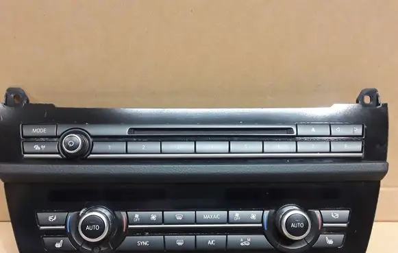BMW 5 F10 F11 Climate control unit 9388325