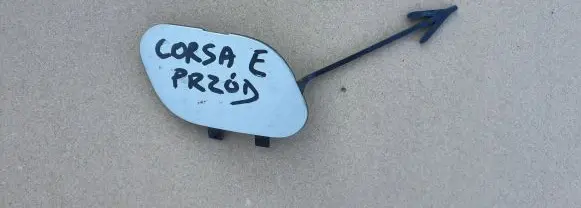 Opel Corsa E Front tow hook cap/cover