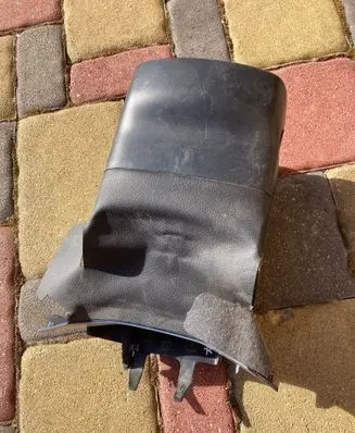 Skoda Superb B8 (3V) Steering wheel column trim 5E0858566E 5E0858559L 3200101114