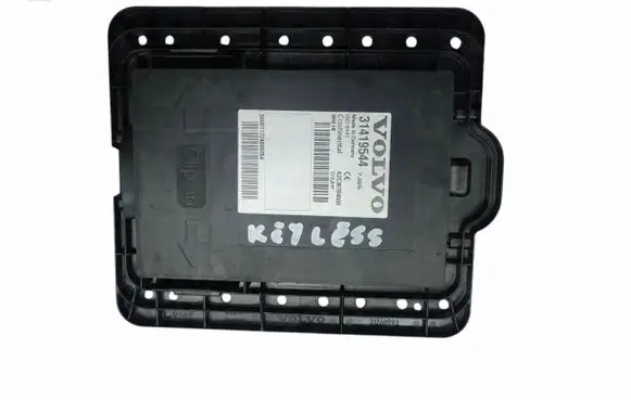 Volvo V60 Trunk lid opening control unit 31419544