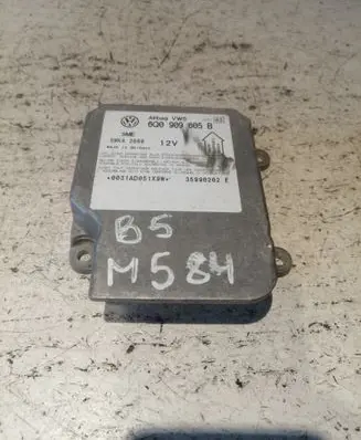 Volkswagen PASSAT B5 Airbag control unit/module 6Q0909605B