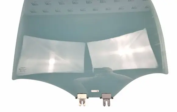 Ram 1500 Rear door window glass 43R000265