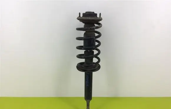 Front shock absorber with coil spring