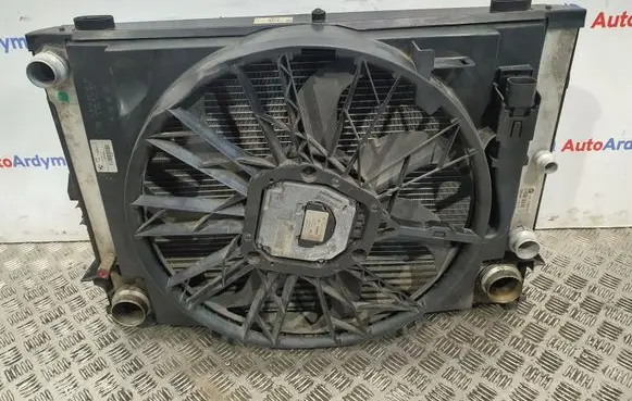 BMW 5 E60 E61 Radiator set 17427789824 17117787440 17517787446
