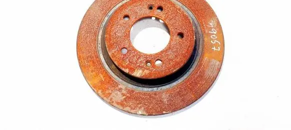 KIA Optima Rear brake disc neventiliuojamas