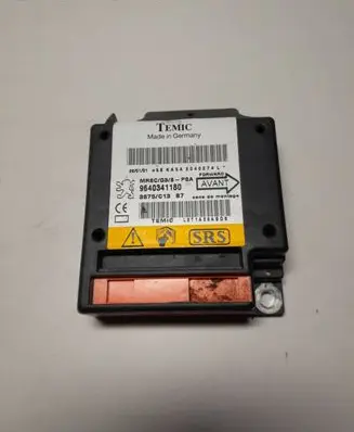 Peugeot 607 Airbag control unit/module 9640341180 L2T1A26ABD8 3675C13