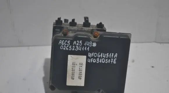 Audi A6 S6 C6 4F ABS Pump 0265234111 4F0614517A 4F0910517E