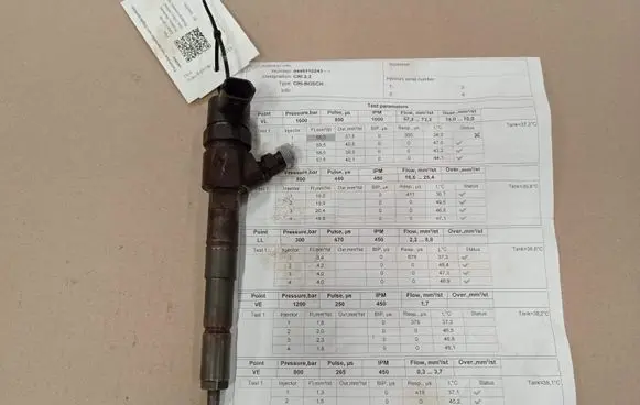 Opel Zafira B Fuel injector 0445110243