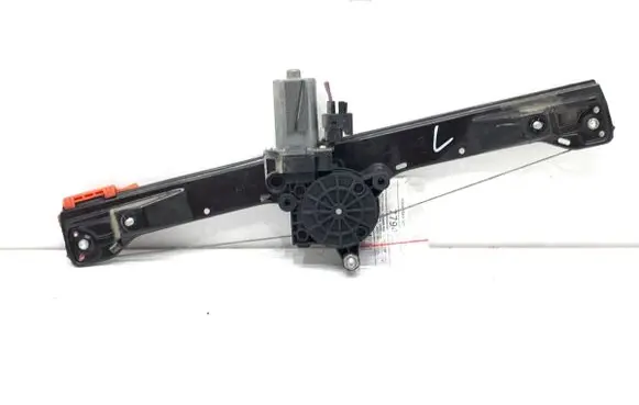 Front door window regulator with motor