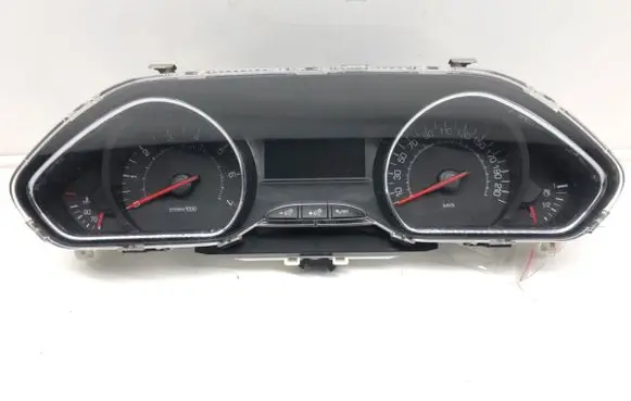 Peugeot 208 Speedometer (instrument cluster) 9801904780