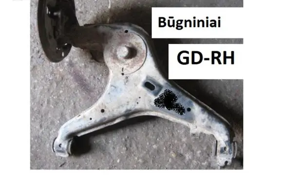 Volkswagen Transporter - Caravelle T4 Rear upper control arm/wishbone VW3724