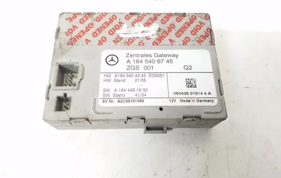 Gateway control module