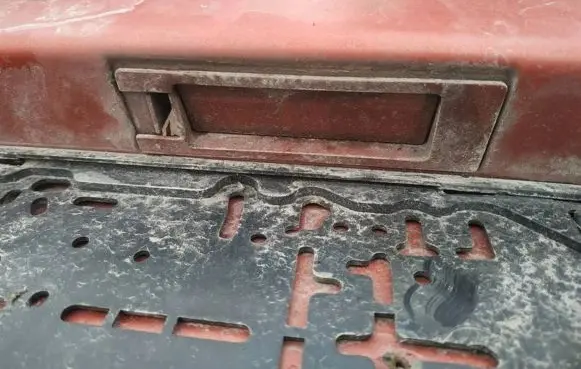 Fiat Punto (188) Number plate light