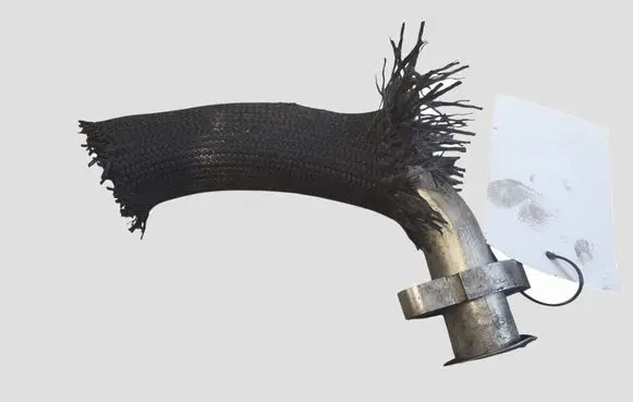 Opel Vectra C EGR valve line/pipe/hose