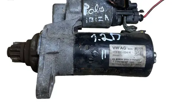 Volkswagen Polo V 6R Starter motor 02Z911024H 0001153007