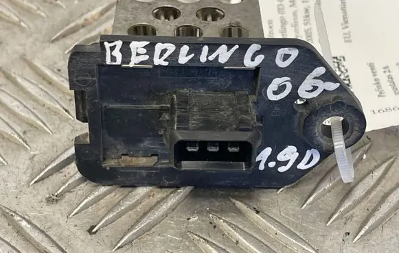 Citroen Berlingo Heater blower motor/fan resistor 9641212480