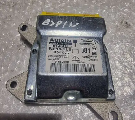 Renault Espace - Grand espace IV Airbag control unit/module 603785400 E141GU40136 8200410979