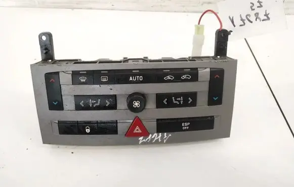 Peugeot 407 Climate control unit 96573322 VP4PUH18C612FE